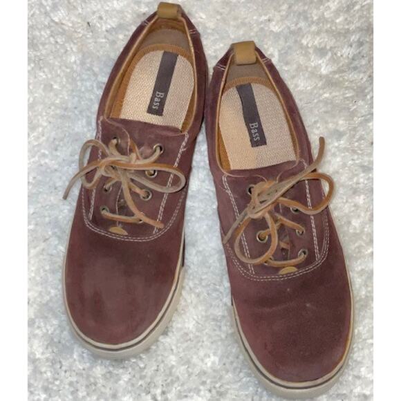 VINTAGE  Bass leather Oxfords Sz 8 EUC - Picture 1 of 4